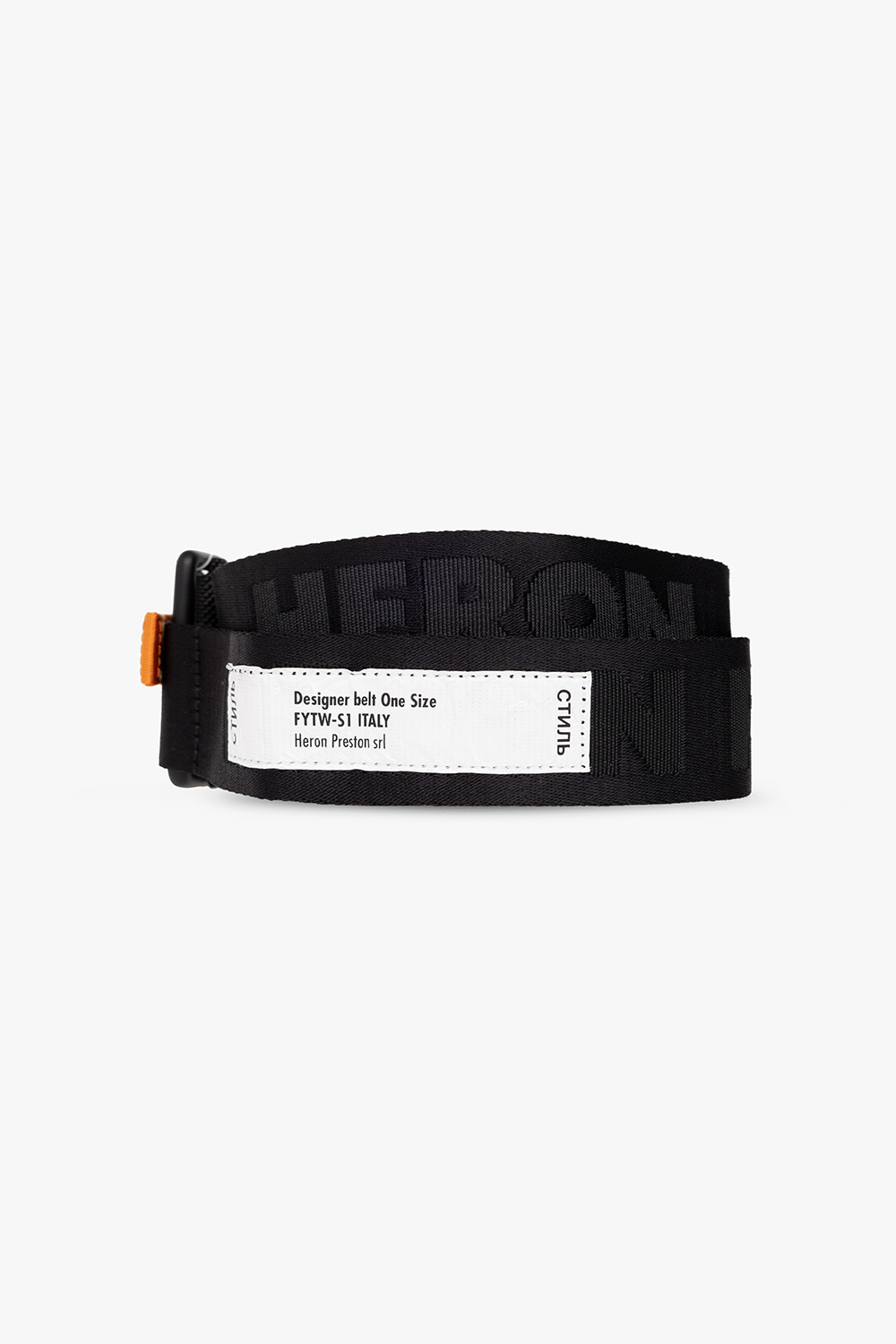 Heron Preston Belt with logo