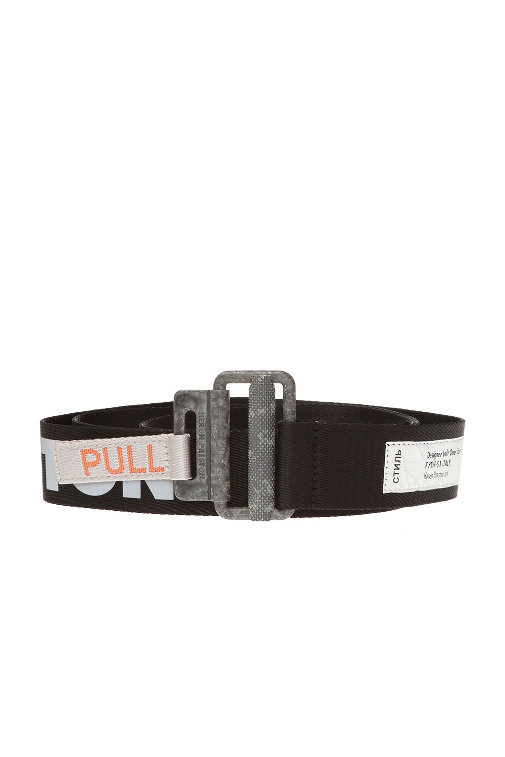 heron preston black belt