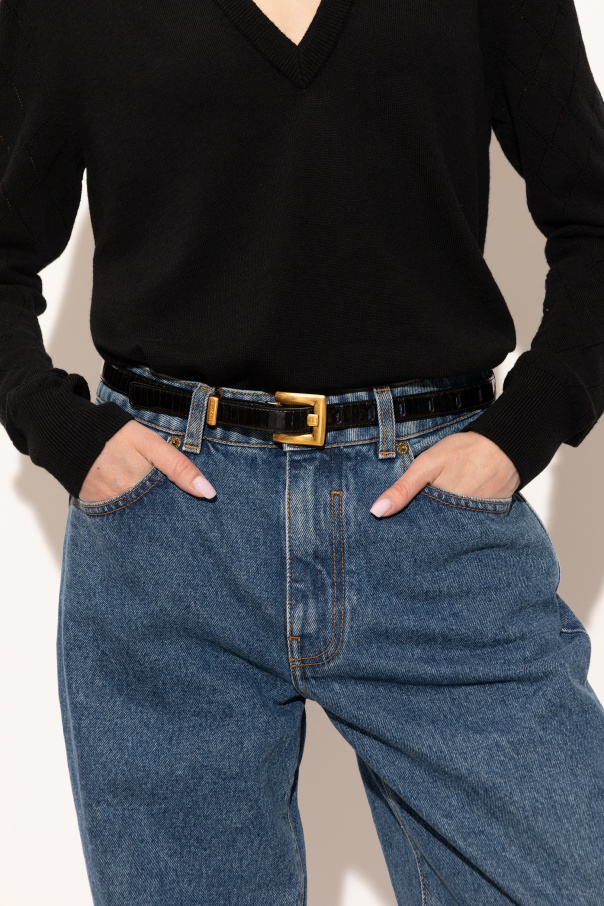 Balmain Leather belt