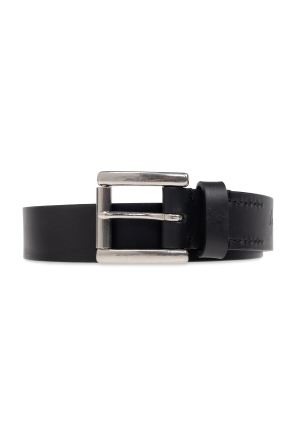 Leather belt