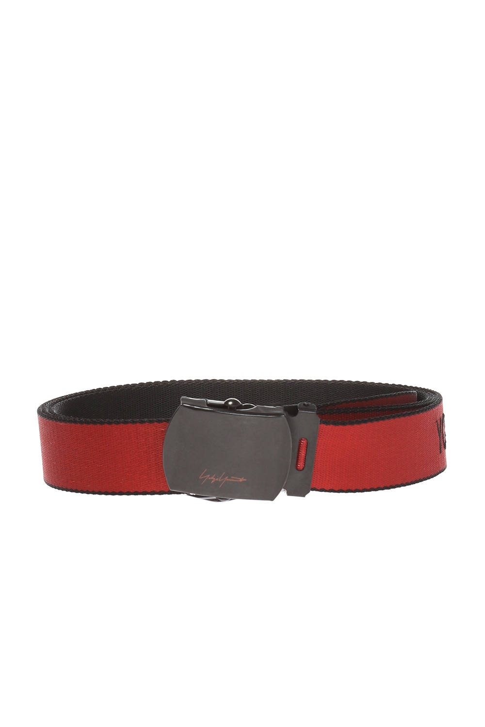 Logo-embroidered long belt Yohji Yamamoto - Vitkac Italy