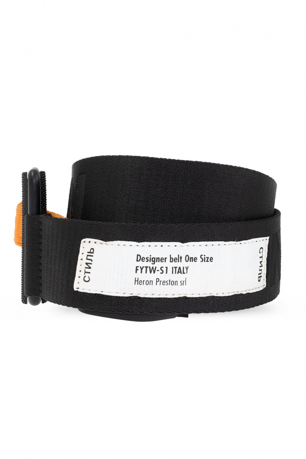 Heron Preston Belt with logo