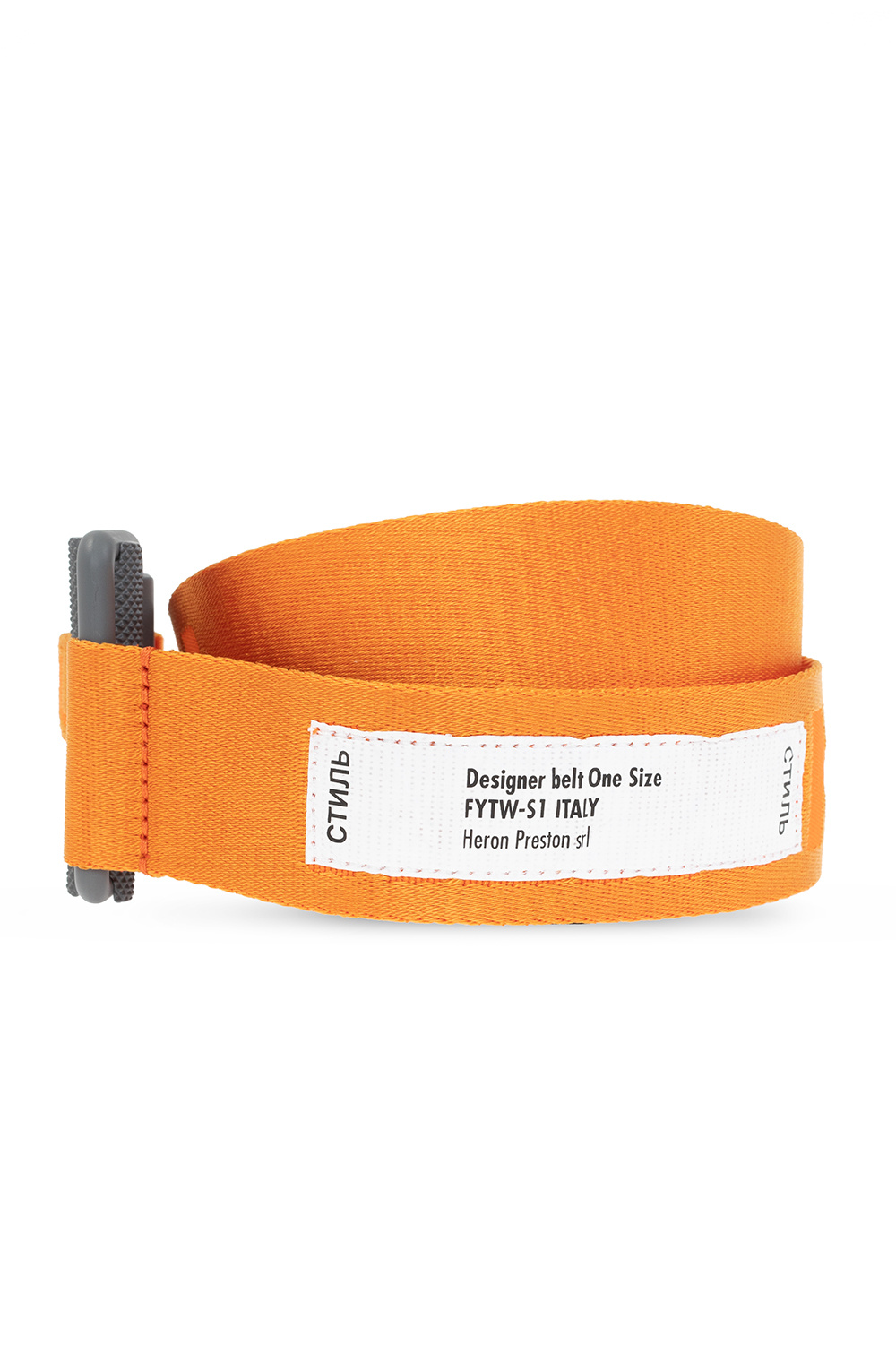 Heron Preston Belt with logo