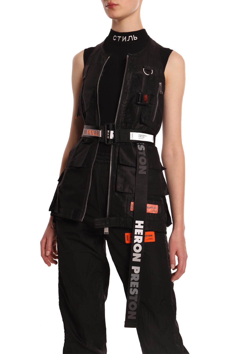 heron preston black belt