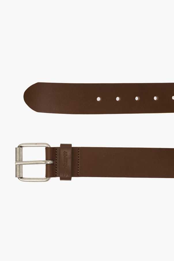Carhartt WIP Leather belt with logo
