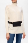 AllSaints BLACK ‘Iryna’ belt with pouch