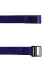 Y-3 PURPLE Belt with logo