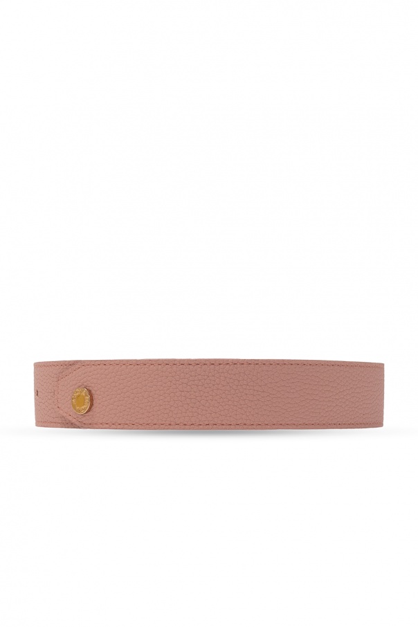 Agnona Leather tie belt