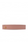 Agnona Leather tie belt