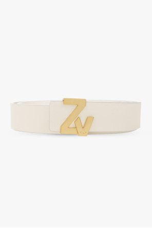 Leather belt with logo od Zadig & Voltaire