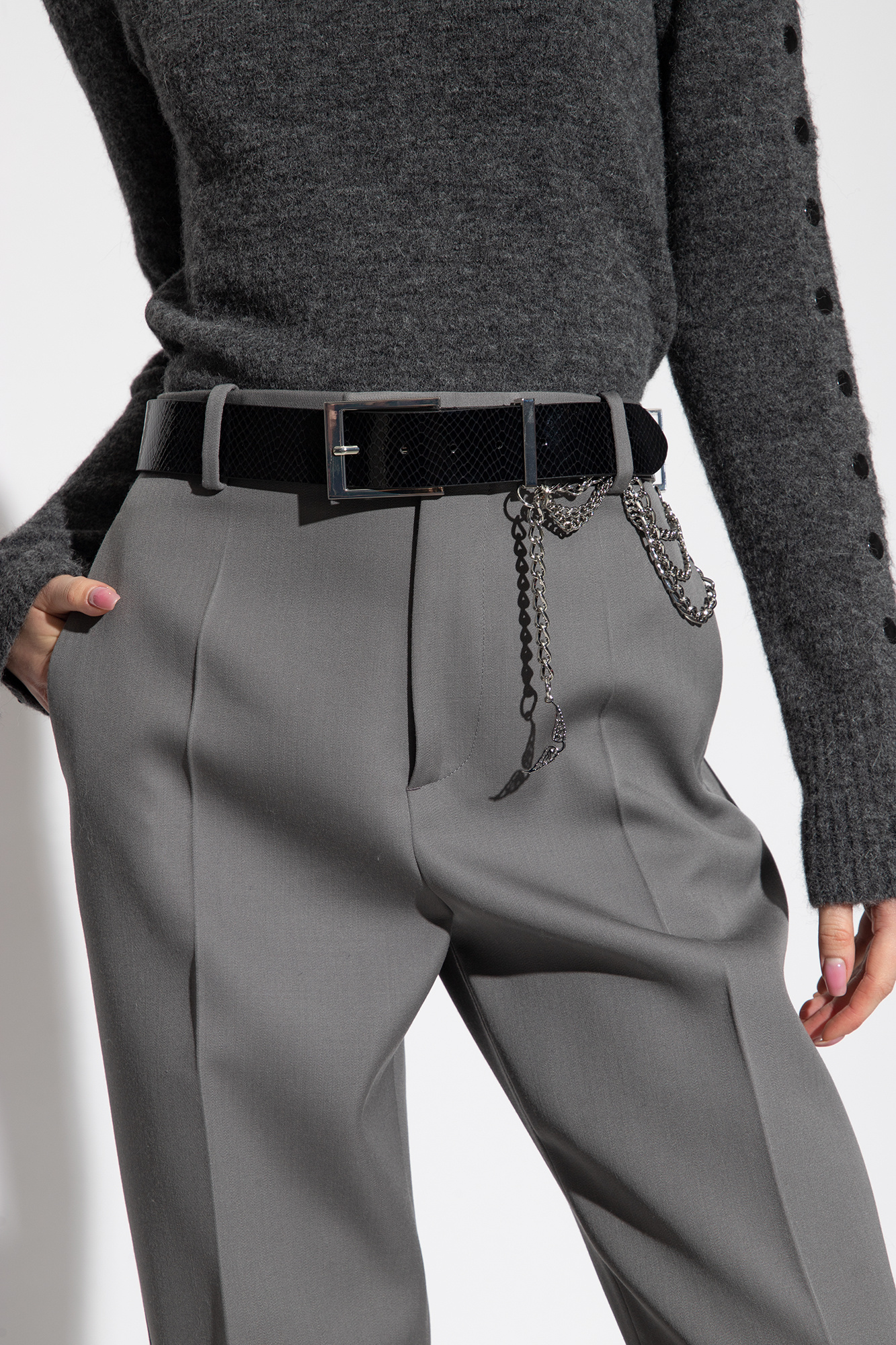 Zadig & Voltaire Rock Chain Belt