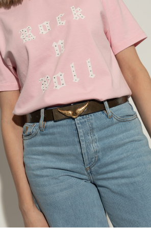 Zadig & Voltaire Leather belt "Rock"
