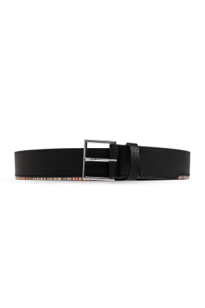 Leather belt