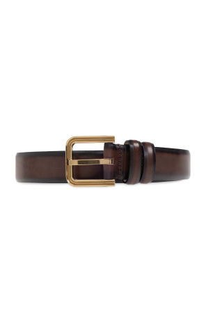 Leather belt