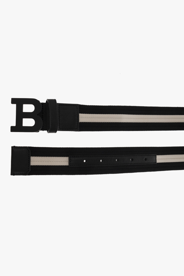 Bally Belt with logo buckle