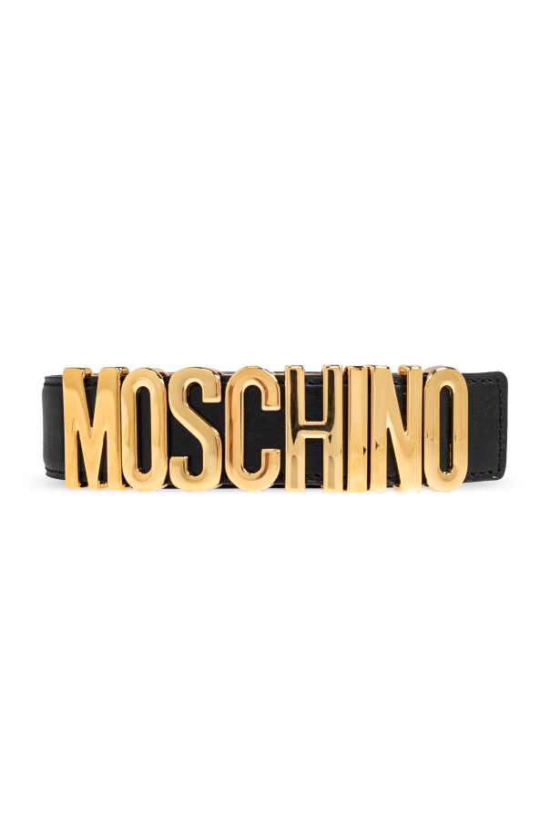 Leather belt, zdjęcie 1 Leather belt od Moschino
