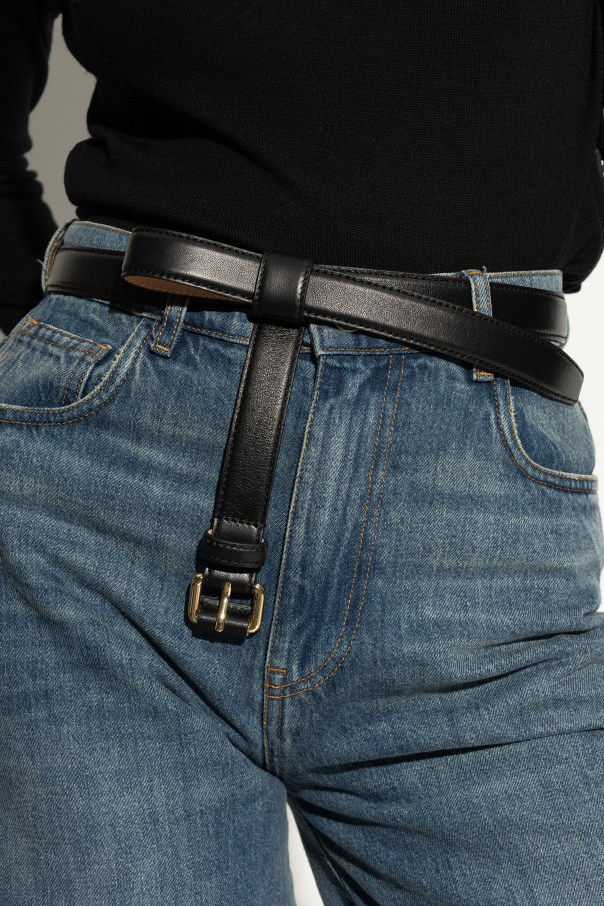 Moschino Leather belt
