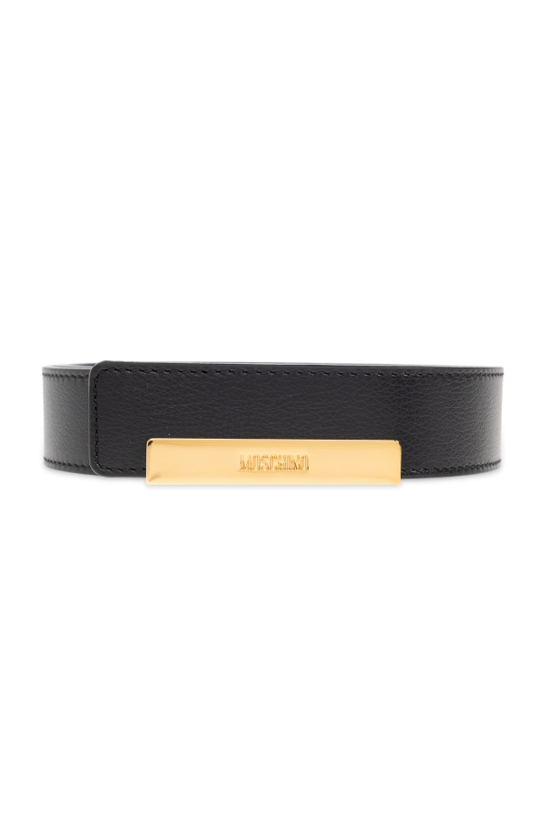 Leather belt, zdjęcie 1 Leather belt od Moschino
