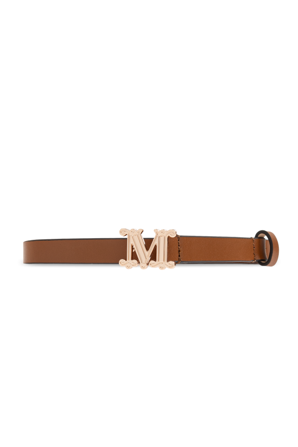 Leather belt 