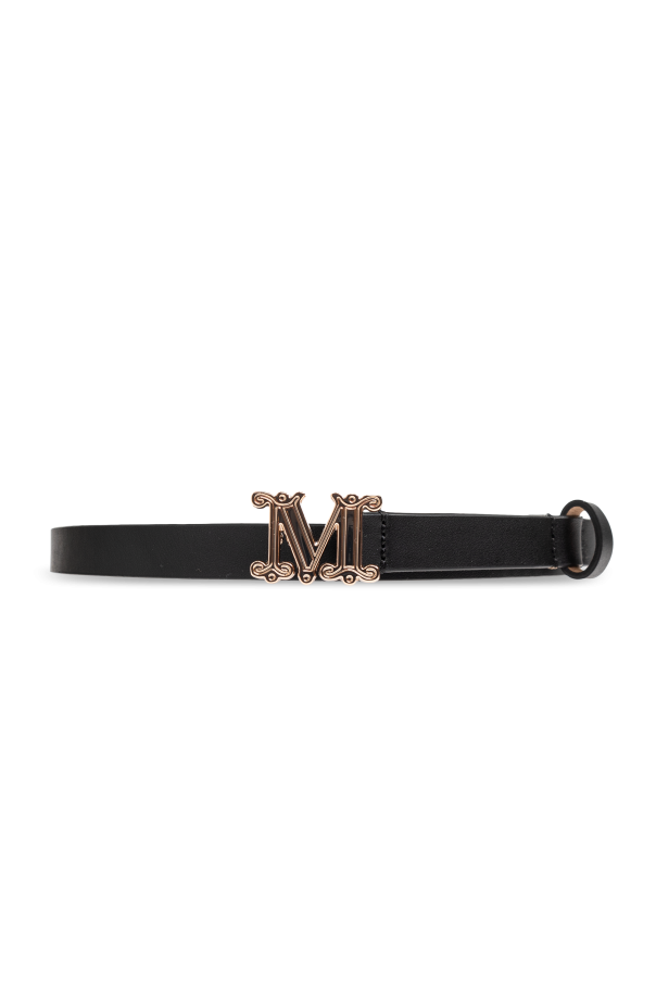 Leather belt 