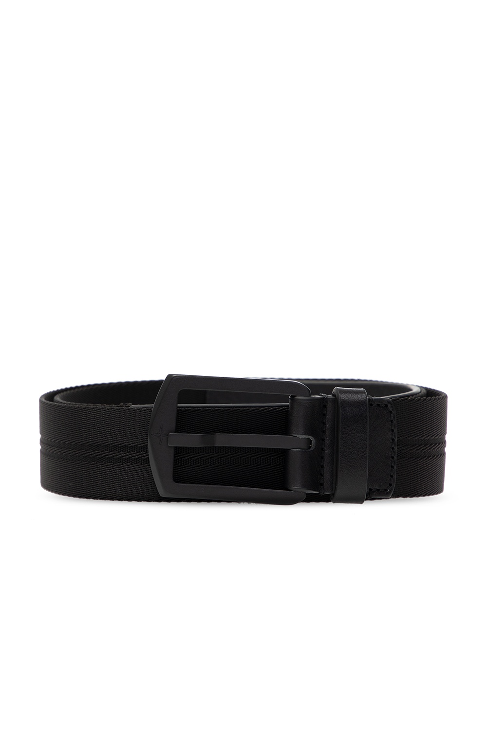 stone island leather belt