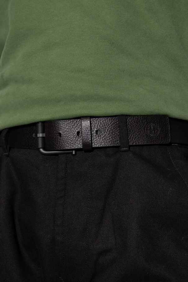 Stone Island Leather belt