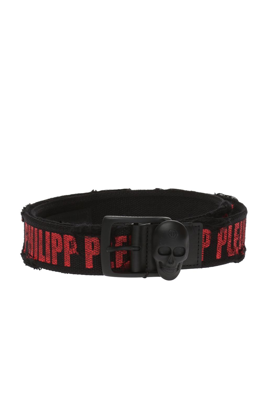 philipp plein belt red