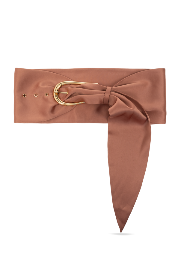 Nanushka ‘Dae’ satin waist belt