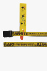Off-White Kids YELLOW Belt with logo