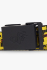 Off-White Kids YELLOW Belt with logo