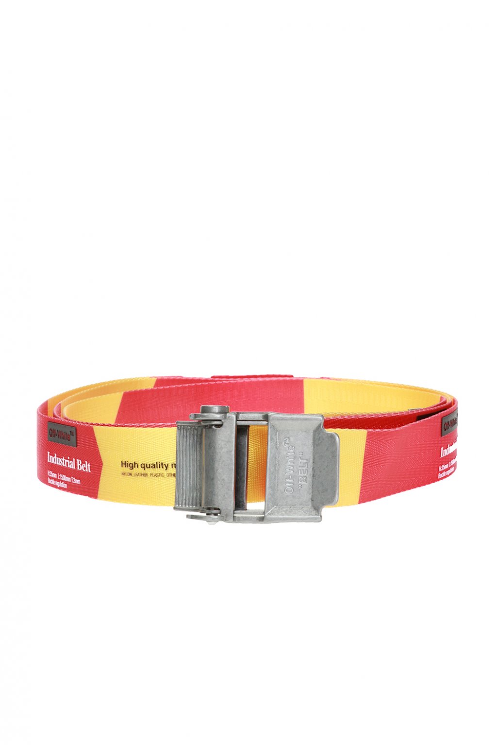 pyramide alarm nyhed Red Adjustable belt with logo Off-White - Vitkac Germany