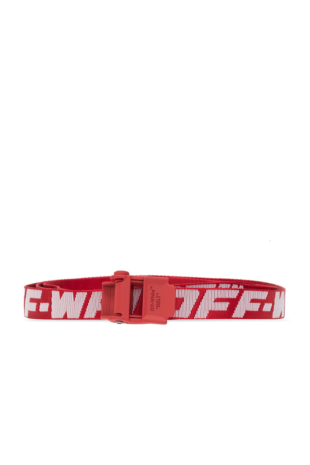 Off-White's Industrial Belt in Red