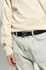 Off-White Leather belt with logo