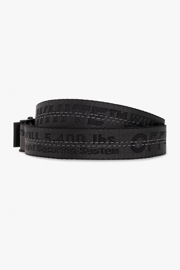 Off-White Belt with logo | Men's Accessories | Vitkac