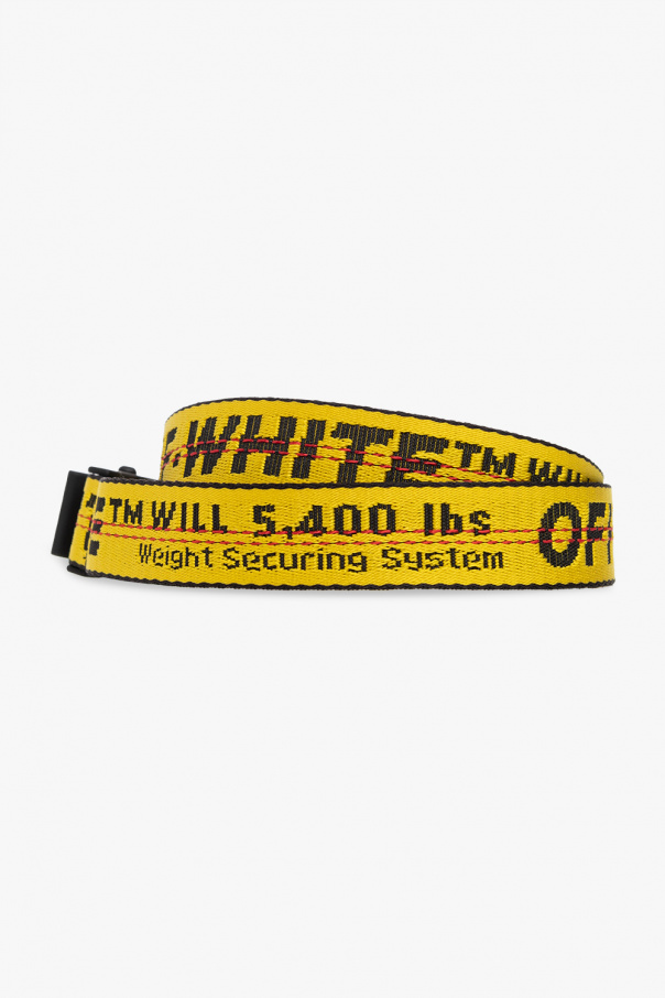 Yellow Belt with logo Off-White - Vitkac GB