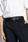 Off-White BLACK Belt with logo