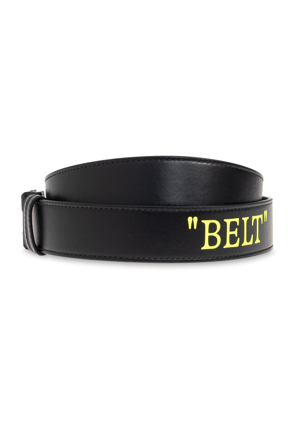 Off-White Leather belt