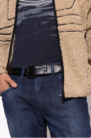 Diesel Ledergürtel „OVAL D LOGO B-1DR“