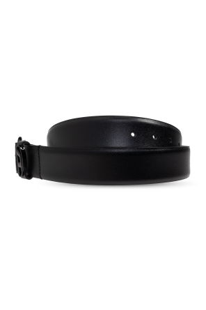 Diesel Ledergürtel „OVAL D LOGO B-1DR“