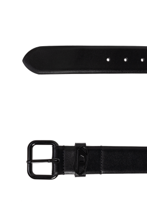 Diesel Ledergürtel „OVAL D LOGO B-1DR“