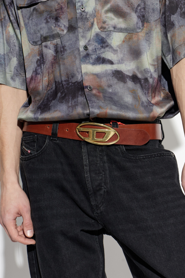 Diesel Cinto ‘OVAL D LOGO B-1DR’
