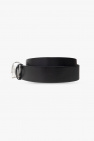Diesel BLACK ‘OVAL D LOGO B’ belt