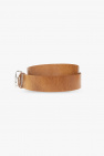 Diesel BROWN ‘OVAL D LOGO B’ belt