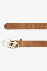 Diesel BROWN ‘OVAL D LOGO B’ belt