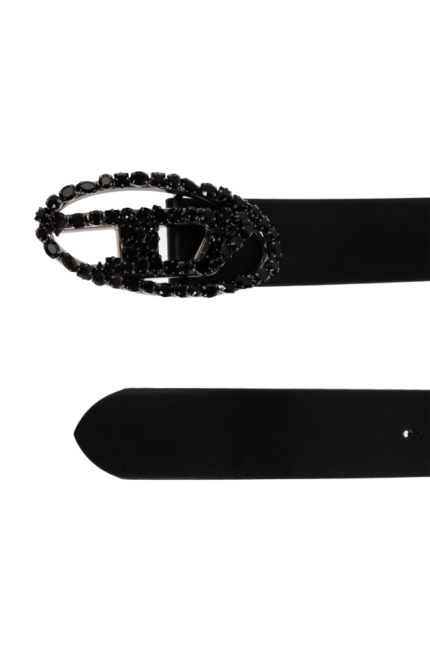 Diesel Cinturón 'OVAL D LOGO B-1DR'
