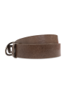 Diesel BROWN Belt OVAL D LOGO