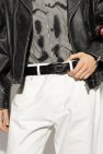 Diesel BLACK Belt OVAL D LOGO B