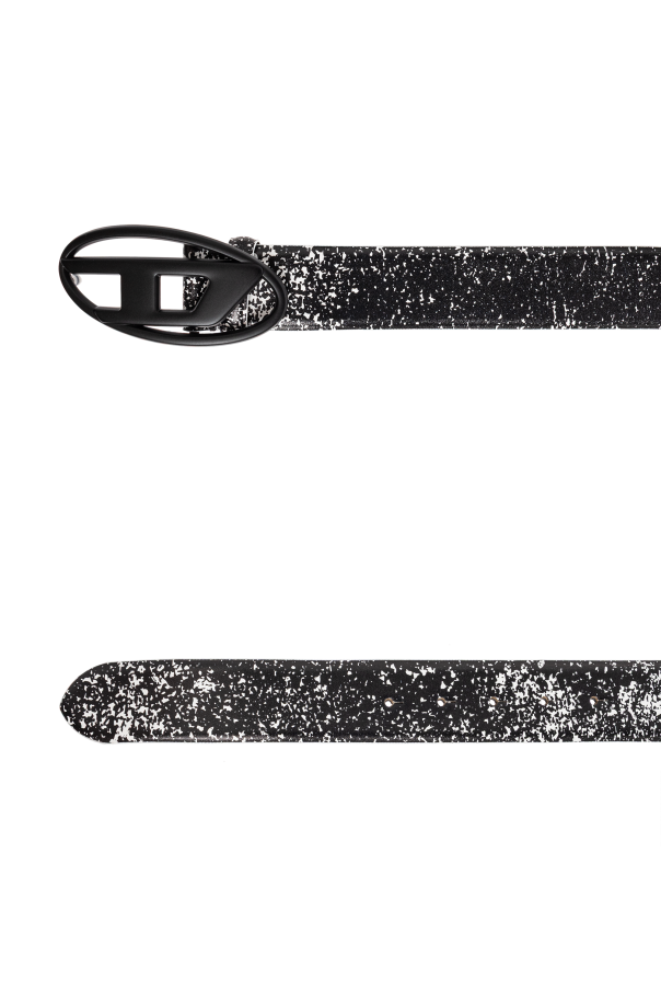 Diesel Ledergürtel „OVAL D LOGO B-1DR“