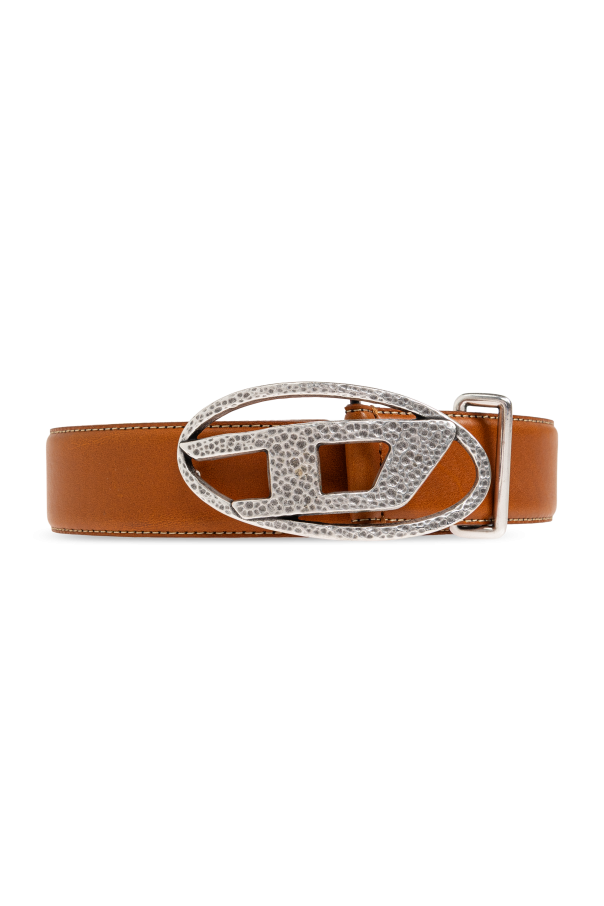 Leather belt ‘OVAL D LOGO’ od Diesel