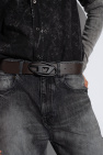 Diesel BROWN Reversible belt with logo
